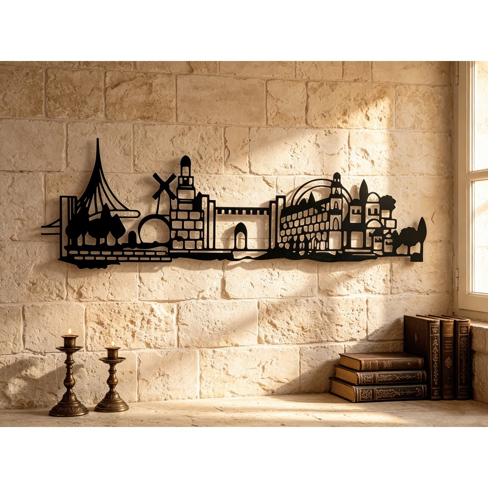 Home Decor - لوحة جدارية معدنية من CIFBUY تصور