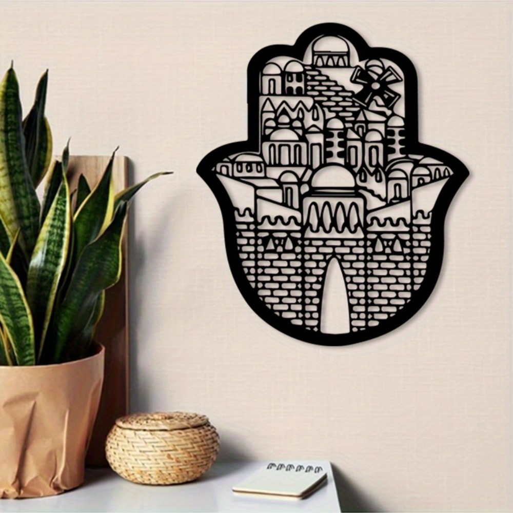 Home Decor - لوحة جدارية معدنية من CIFBUY بتصميم