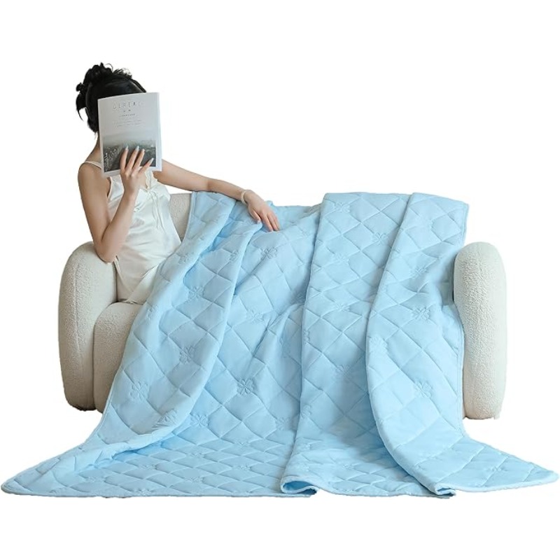 Cooling Blanket Hot Sleepers - بطانية صيفية خفيفة الوزن وقابلة للتنفس