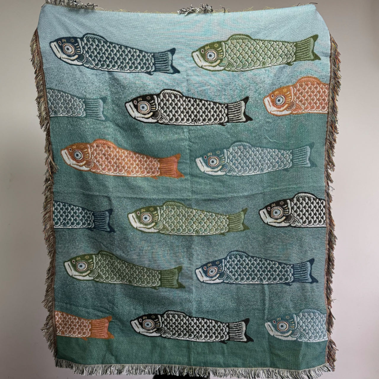 المنسوجات مدينة Ins الحديثة بس - مراجعة Boho Throw Blanket Fringe وسعره