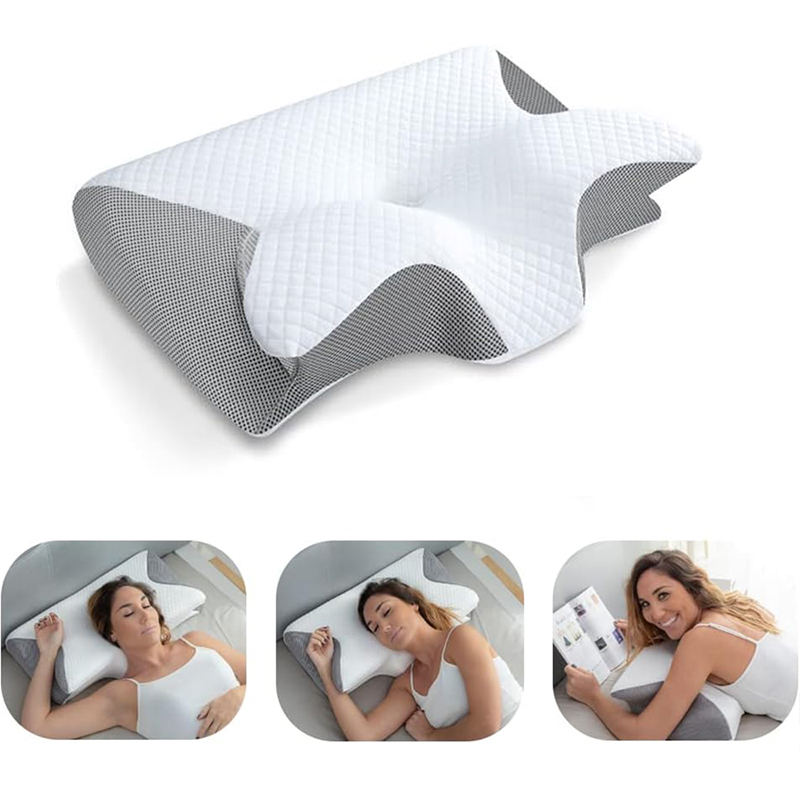 وسادة عنق جديدة من الفوم الذاك - مراجعة Memory Foam Orthopedic Pillow Neck Pain وسعره