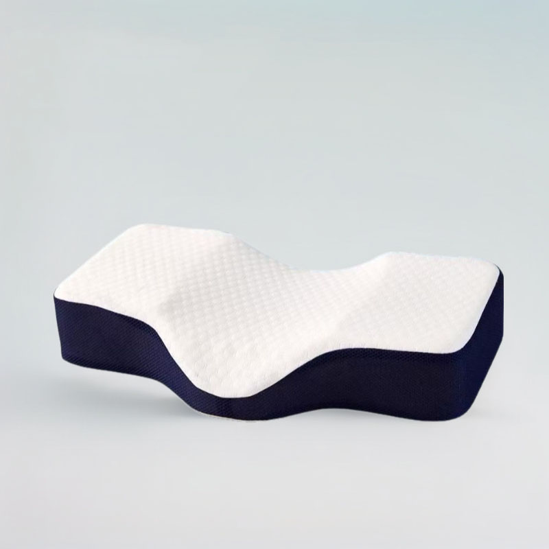 وسادة تدليك مقعرة للعنق مصنوعة - مراجعة Memory Foam Orthopedic Pillow Neck Pain وسعره