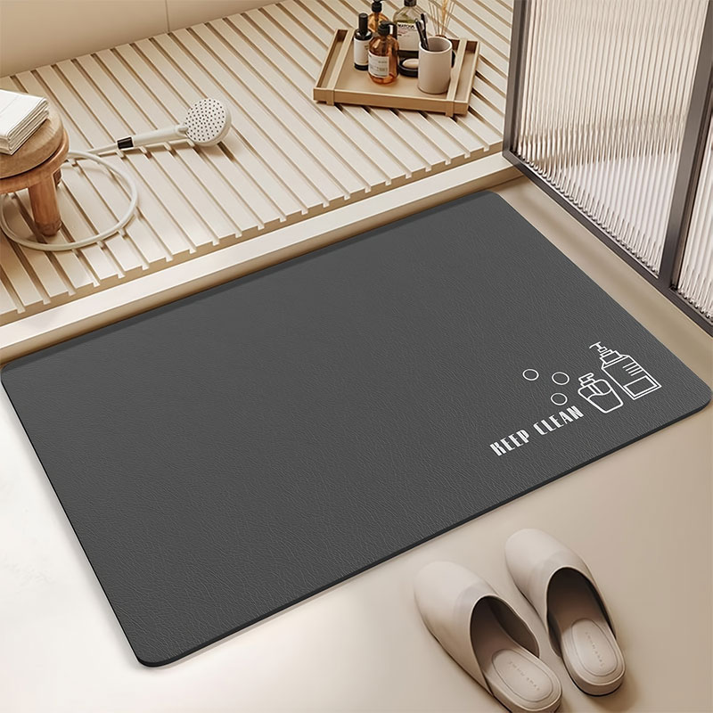 سجادة حمام من الدياتومايت، ماص - مراجعة Quick Dry Diatomite Bath Mat وسعره