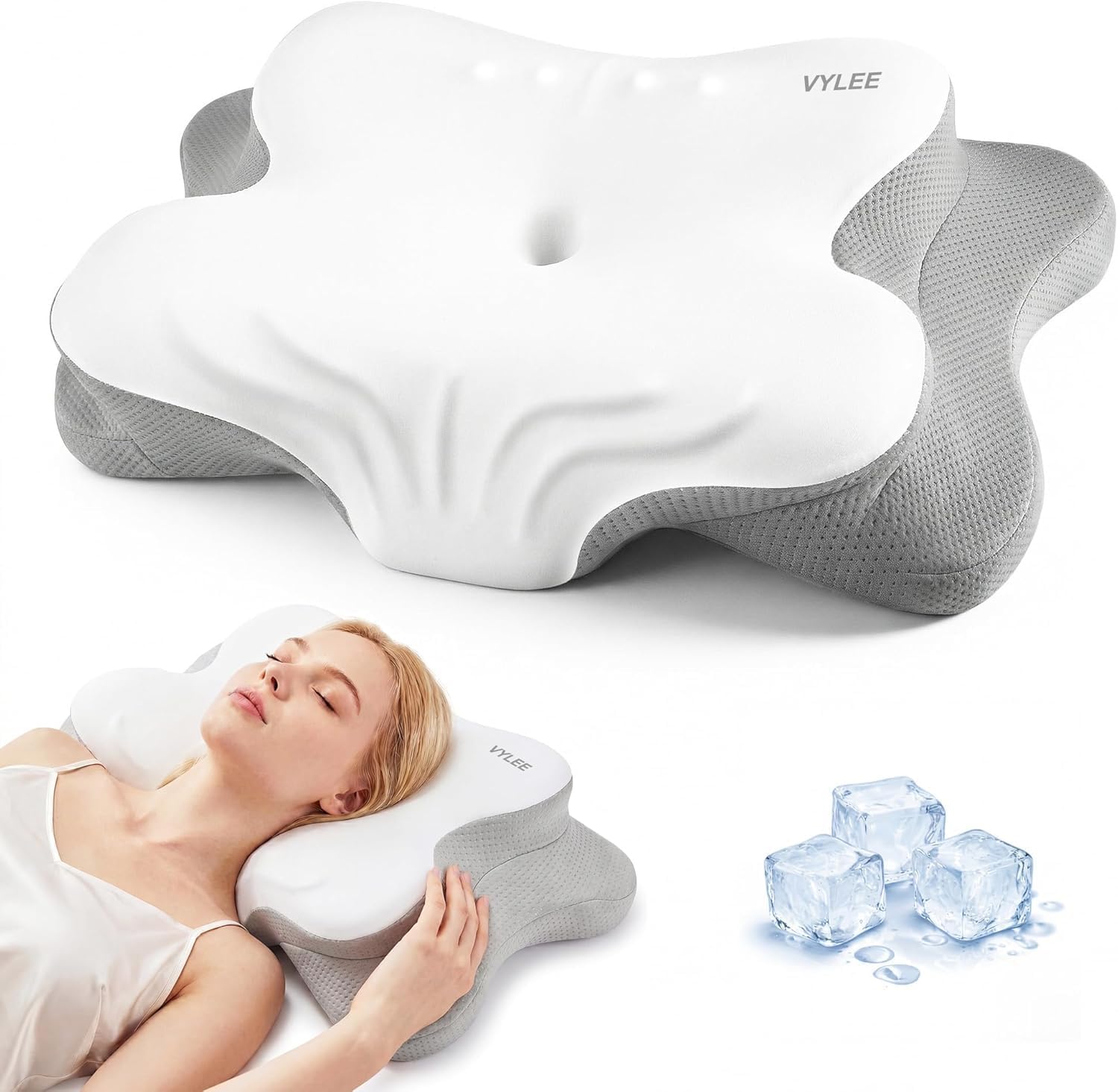 وسادة عنق طبية لتخفيف الألم، و - مراجعة Memory Foam Orthopedic Pillow Neck Pain وسعره