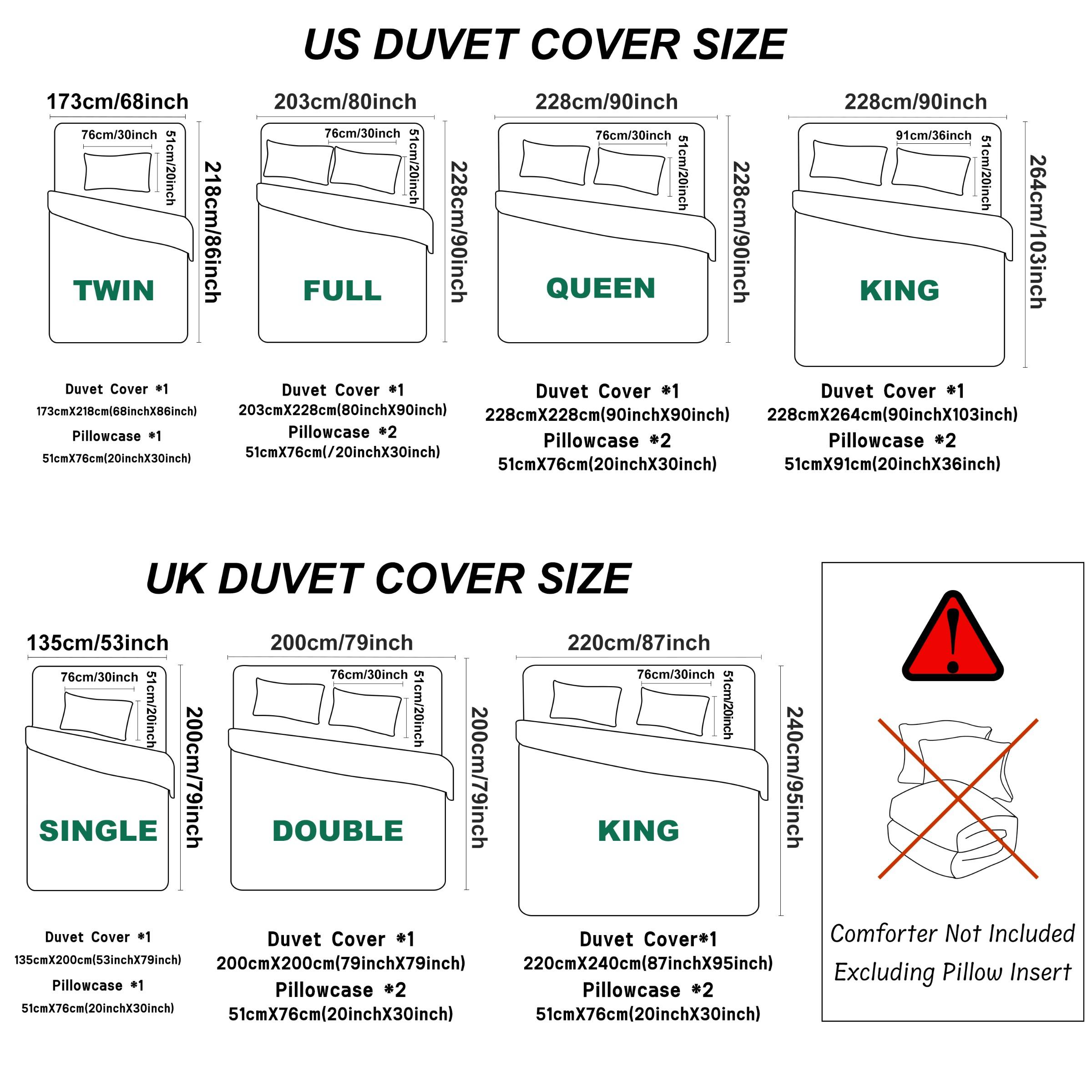 طقم غطاء لحاف بسيط مكون من قطع - مراجعة Aesthetic Floral Duvet Cover وسعره