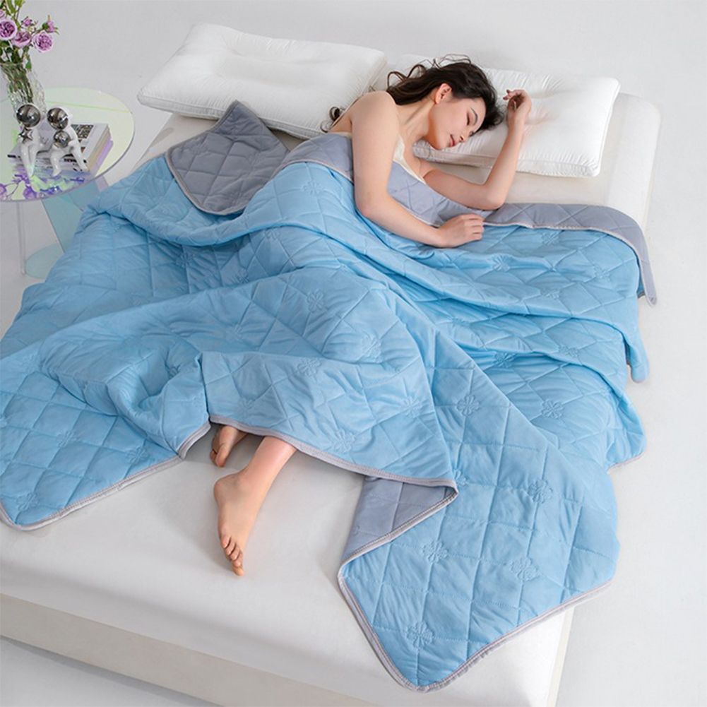بطانية تبريد للسرير، لحاف مكيف - مراجعة Cooling Blanket Hot Sleepers وسعره