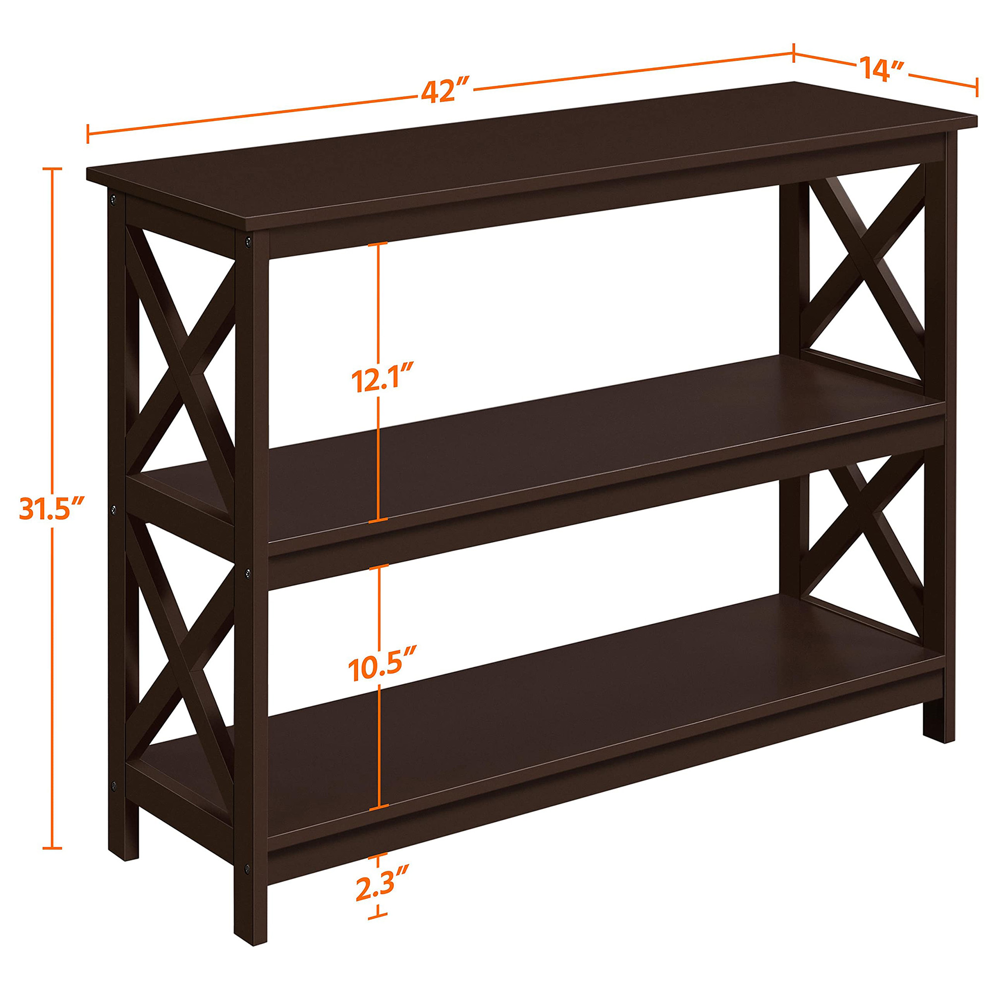 طاولة كونسول للتخزين، طاولة مد - مراجعة Storage & Organization وسعره