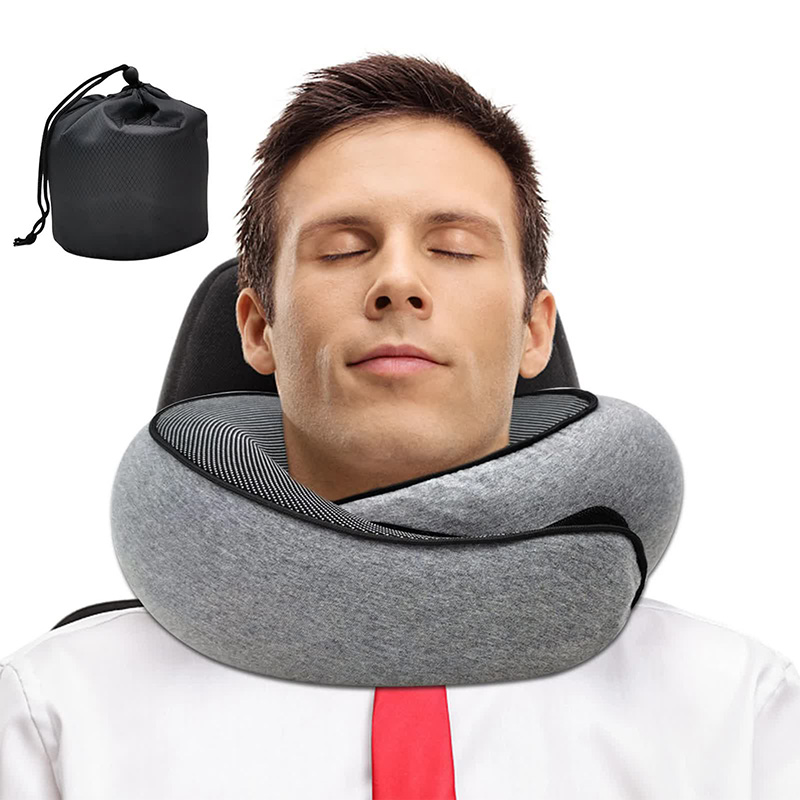 وسادة رقبة للسفر، وسادة من إسف - مراجعة Anti Snore Contour Pillow وسعره