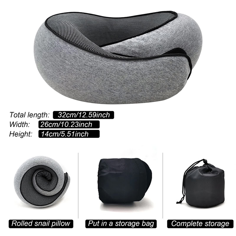 وسادة رقبة للسفر، وسادة من إسف - مراجعة Anti Snore Contour Pillow وسعره
