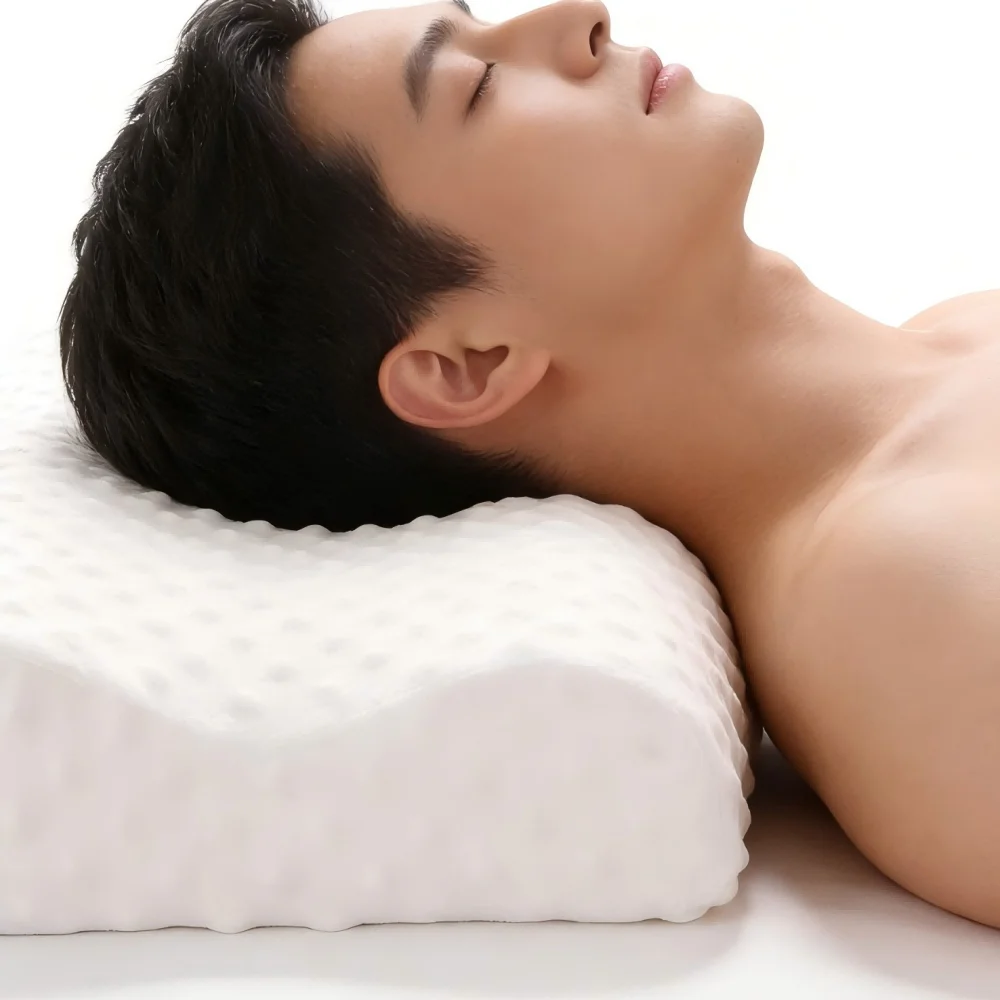 وسادة نوم جانبية قابلة للتعديل - مراجعة Memory Foam Orthopedic Pillow Neck Pain وسعره