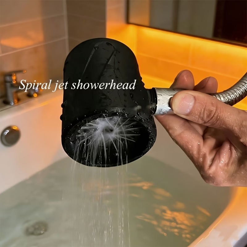 رأس دش دائري مصمم بتقنية الطبا - مراجعة High Pressure Shower Head Handheld وسعره