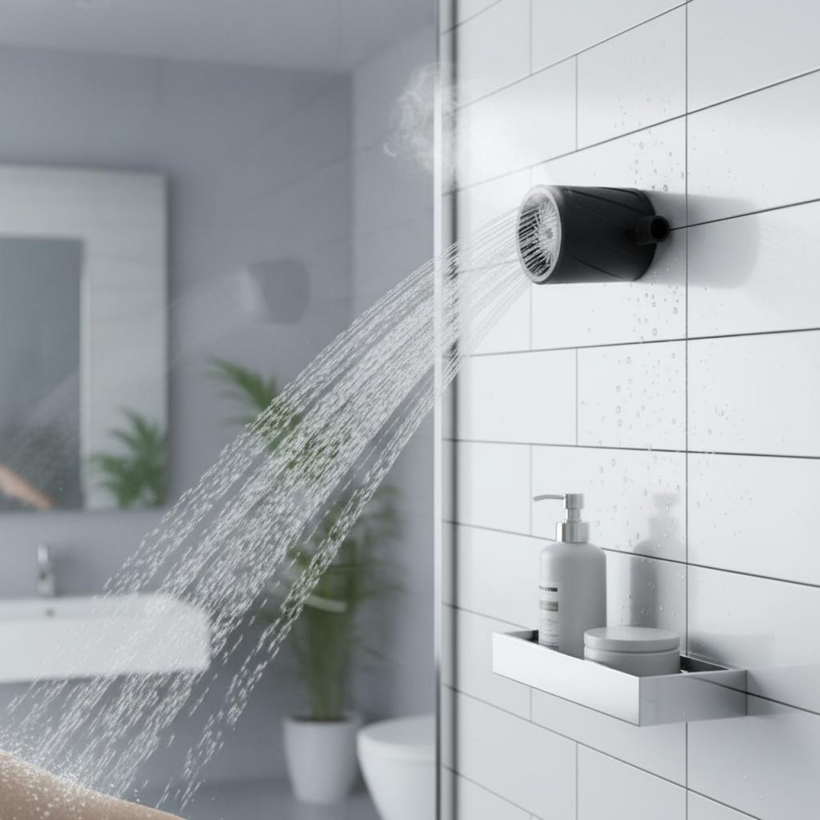 رأس دش محمول باليد مُحسّن عالي - مراجعة High Pressure Shower Head Handheld وسعره