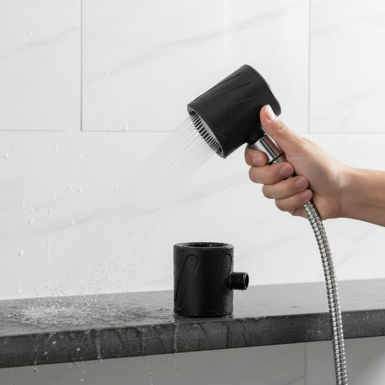 رأس دش محمول باليد مُحسّن عالي - مراجعة High Pressure Shower Head Handheld وسعره