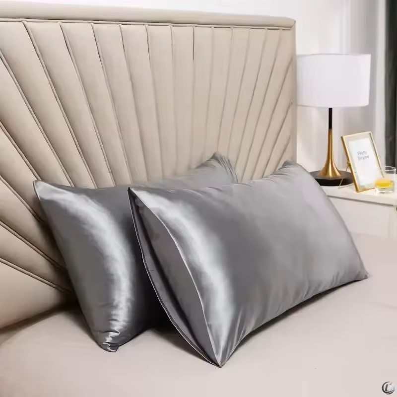 غطاء وسادة من حرير التوت الطبي - مراجعة Satin Silk Pillowcase Hair Skin وسعره