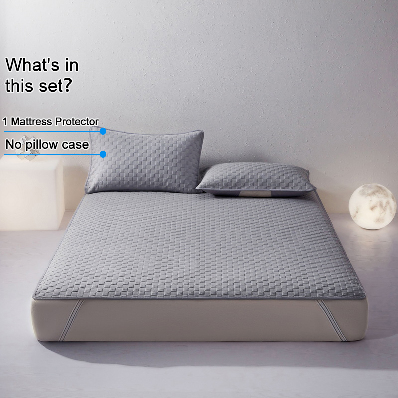 غطاء وسادة مقاوم للماء مع 4 أش - مراجعة Waterproof Mattress Protector Breathable وسعره