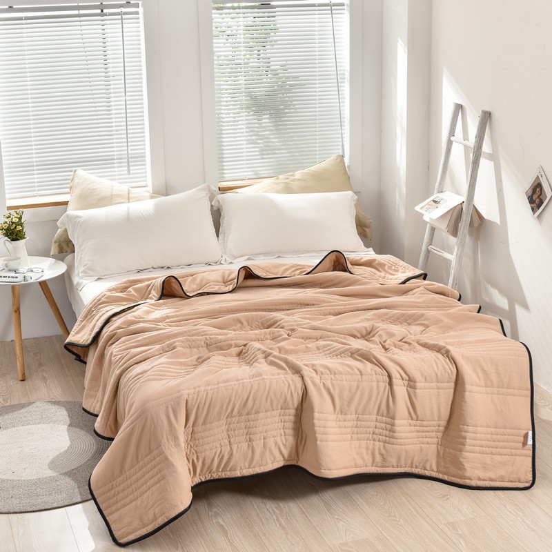 بطانية تبريد صيفية بلون واحد،  - مراجعة Cooling Blanket Hot Sleepers وسعره