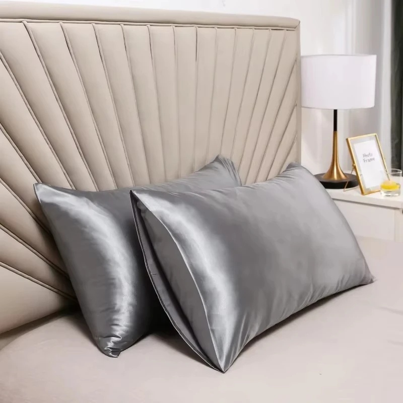 غطاء وسادة من الحرير 100%، غطا - مراجعة Satin Silk Pillowcase Hair Skin وسعره