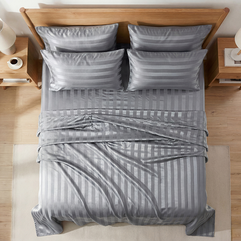 طقم ملاءات سرير ساتان مقاوم لل - مراجعة Fitted Bed Sheets Deep Pocket وسعره