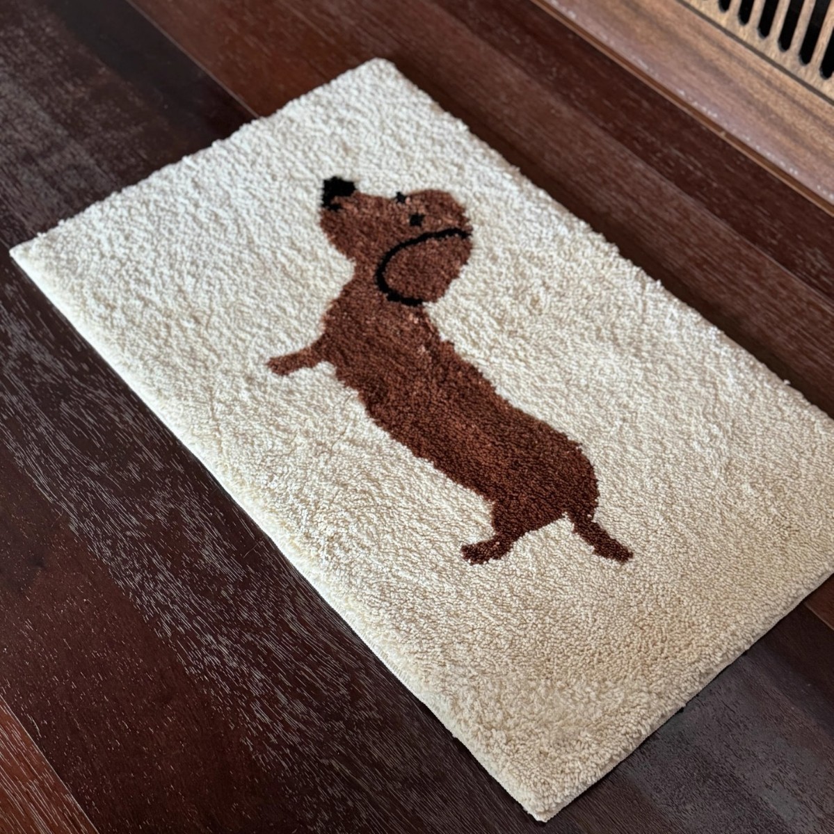 سجادة حمام مطبوعة على شكل كلب  - مراجعة Quick Dry Diatomite Bath Mat وسعره